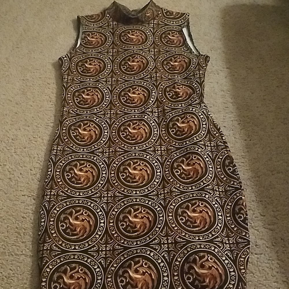 Black Milk Targaryn High Neck Dress L Game of Thro